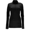 Spyder Aura Tech T-Neck Women's 2 Spyder Aura Tech T-Neck Women's -Bob's Sports Chalet 8692 BLACK m