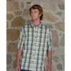 Purnell Tan Madras Plaid SS Shirt Men's 2 Purnell Tan Madras Plaid SS Shirt Men's -Bob's Sports Chalet 8763 TAN m