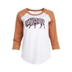 United By Blue 3/4 Sleeve Wild & Free Shirt Women's