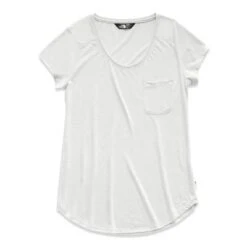 The North Face Short Sleeve Boulder Peak Top Women's -Bob's Sports Chalet 89538 TNF LT GREY HEATHER m