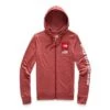 The North Face Americana Tri-Blend Full Zip Hoodie Women's -Bob's Sports Chalet 89541 CARDINAL RED HEATHER m