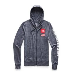 The North Face Americana Tri-Blend Full Zip Hoodie Women's -Bob's Sports Chalet 89541 URBAN NAVY HEATHER m