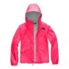 The North Face Zipline Rain Jacket Girls' -Bob's Sports Chalet 89603 ATOMIC PINK m