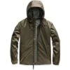 The North Face Zipline Rain Jacket Boys' -Bob's Sports Chalet 89610 NEW TAUPE GREEN m