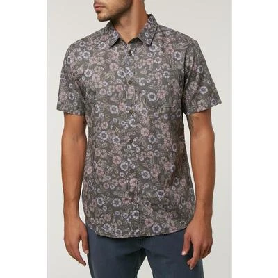 ONeill O'Neill Takin' Time Short Sleeve Button Up Shirt Men's 3 ONeill O'Neill Takin' Time Short Sleeve Button Up Shirt Men's