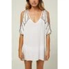 ONeill O'Neill Fran Cover Up Dress Women's -Bob's Sports Chalet 89807 WHITE m