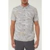 ONeill O'Neill Seascape Short Sleeve Button Up Shirt Men's -Bob's Sports Chalet 89847 BLUE LAGOON m