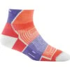 Darn Tough Vermont BPM 1/4 Light Cushion Socks Women's -Bob's Sports Chalet 89971 CORAL m