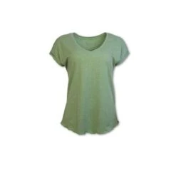 Purnell Heathered Purl Stitch Tee Women's -Bob's Sports Chalet 90032 GREEN m