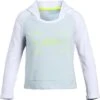 Under Armour Rival Terry Hoody Girls' 1 Under Armour Rival Terry Hoody Girls' -Bob's Sports Chalet 90069 CODED BLUHI VIS YLW m