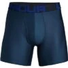 Under Armour Tech 6 Inch Boxerjock (2-Pack) Men's -Bob's Sports Chalet 90071 ACDMYMOD GRY LTHTHR m