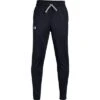 Under Armour Brawler Tapered Pants Boys' -Bob's Sports Chalet 90098 BLACKWHITE m