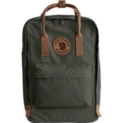 Fjallraven Kanken No.2 Laptop 15-Inch Backpack -Bob's Sports Chalet 90321 DEEP FOREST m