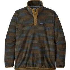 Patagonia Micro D Snap-T Fleece Pullover Men`s 11 Patagonia Micro D Snap-T Fleece Pullover Men`s -Bob's Sports Chalet 90433 NATV SDSINDSTRL GN m