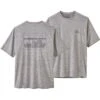 Patagonia Capilene Cool Daily Graphic Shirt Men's -Bob's Sports Chalet 90445 73 SKYLINEFTHR GREY m