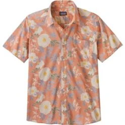 Patagonia Go To Shirt Men's -Bob's Sports Chalet 90457 FLWR PWRTGRLILY OR m