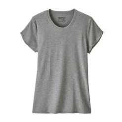 Patagonia Glorya Tee Women's 7 Patagonia Glorya Tee Women's -Bob's Sports Chalet 90465 CAVE GREY m