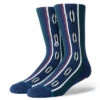 Stance Acadia Crew Socks Men's -Bob's Sports Chalet 90797 NAVY m