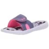 Under Armour UA Ignite Jagger VIII Slides Girls' -Bob's Sports Chalet 90980 WHPRPL LXMOJO PINK m