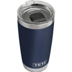 Yeti Rambler 20 Oz Tumbler With Magslider Lid 9 Yeti Rambler 20 Oz Tumbler With Magslider Lid -Bob's Sports Chalet 91009 NAVY m