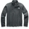 The North Face Textured Cap Rock 1/4 Zip Fleece Men's -Bob's Sports Chalet 91437 ASPHALT GREY m