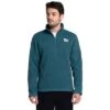 The North Face Gordon Lyons 1/4 Zip Fleece Top Men's -Bob's Sports Chalet 91438 MALLARDBLDRKHTR m