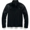 The North Face TKA Glacier 1/4 Zip Fleece Top Men's -Bob's Sports Chalet 91458 BLKTNF BLK m