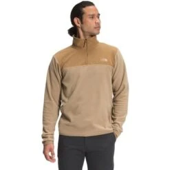 The North Face TKA Glacier 1/4 Zip Fleece Top Men's 7 The North Face TKA Glacier 1/4 Zip Fleece Top Men's -Bob's Sports Chalet 91458 KELPTNUTLTYBRN m