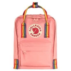 Fjallraven Kanken Rainbow Mini Backpack -Bob's Sports Chalet 91470 PINKRAINBOW PATTERN m