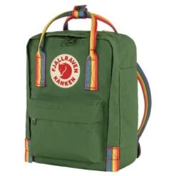 Fjallraven Kanken Rainbow Mini Backpack -Bob's Sports Chalet 91470 SPRUCE GNRNBW PTTRN m