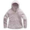 The North Face Crescent Hooded Pullover Women's 2 The North Face Crescent Hooded Pullover Women's -Bob's Sports Chalet 91619 ASHENPRPLHEATHR m