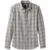 PrAna Holton Long Sleeve Shirt Men's 1 PrAna Holton Long Sleeve Shirt Men's -Bob's Sports Chalet 91641 SILVER SPRAY m