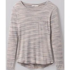 Prana Foundation Long Sleeve Crew Neck Top Women's