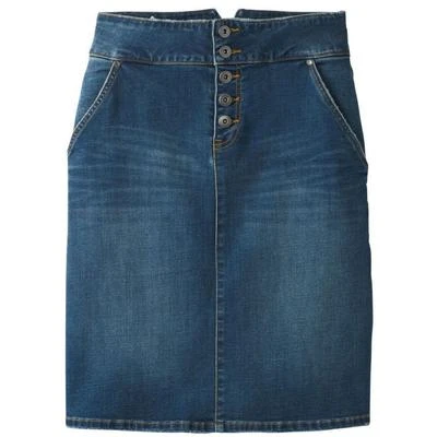 Prana Aubrey Denim Skirt Women's 3 Prana Aubrey Denim Skirt Women's
