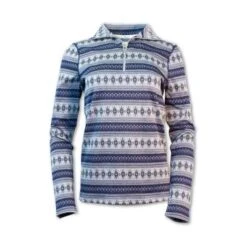 Purnell Fair Isle Half Zip Sweater Women's -Bob's Sports Chalet 92961 NAVYGREY m