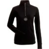 NILS Sophie 1/4 Zip T-Neck Women's -Bob's Sports Chalet 93025 BLACK m
