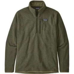 Patagonia Better Sweater Rib Knit 1/4 Zip Fleece Men's