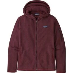 Patagonia Better Sweater Hoody Women's -Bob's Sports Chalet 93058 CHICORY RED m
