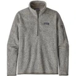 Patagonia Better Sweater 1/4-Zip Fleece Women's -Bob's Sports Chalet 93060 BIRCH WHITE m