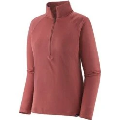 Patagonia Capilene Midweight Zip Neck Base Layer Top Women's -Bob's Sports Chalet 93083 ROSEHIP m