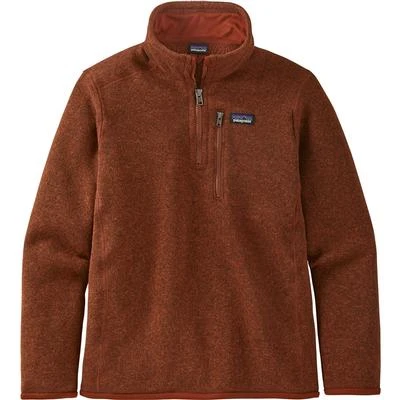 Patagonia Better Sweater 1/4 Zip Fleece Top Boys' 3 Patagonia Better Sweater 1/4 Zip Fleece Top Boys'