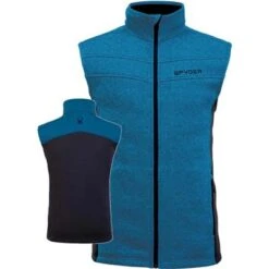 Spyder Encore Fleece Vest Men's -Bob's Sports Chalet 93197 OLD GLORY m