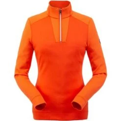 Spyder Drive Zip T-Neck Women's -Bob's Sports Chalet 93224 SIZZLE m
