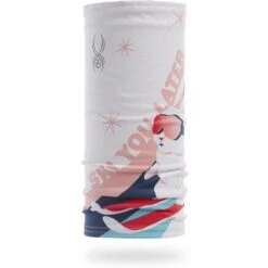 Spyder Cruise Neck Warmer Kids' -Bob's Sports Chalet 93288 WHITEBAHAMA BLUE m