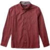 Roark Revival Ritual Button Up Shirt Men's -Bob's Sports Chalet 94054 BURGUNDY m