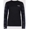 Mons Royale Yotei BF Long Sleeve Baselayer Top Women's 2 Mons Royale Yotei BF Long Sleeve Baselayer Top Women's -Bob's Sports Chalet 94370 BLACKMOTION 9 m