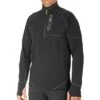 Hot Chillys Micro Elite XT Pocket Zip-T Baselayer Top Men's -Bob's Sports Chalet 94469 BLACKLIME m