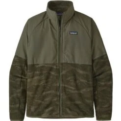 Patagonia Lightweight Better Sweater Shelled Jacket Men's 11 Patagonia Lightweight Better Sweater Shelled Jacket Men's -Bob's Sports Chalet 95101 OCEAN CAMOBASIN GRN m