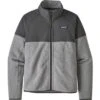 Patagonia Lightweight Better Sweater Shelled Jacket Women's -Bob's Sports Chalet 95102 FEATHER GREY m