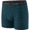 Patagonia Essential Boxer Briefs - 3 Inch Men's 2 Patagonia Essential Boxer Briefs - 3 Inch Men's -Bob's Sports Chalet 95109 ALIGNEDPITCH BLUE m